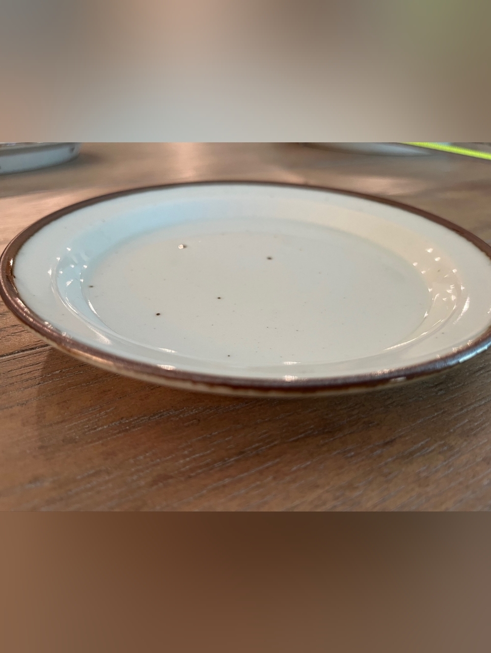 Dansk "Brown Mist" 7" Bread & Butter Plate By Niels Refsgaard 1970s‎ MCM